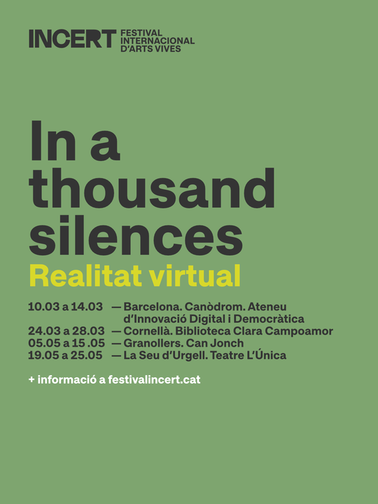 Instal·lació virtual In a thousand silences