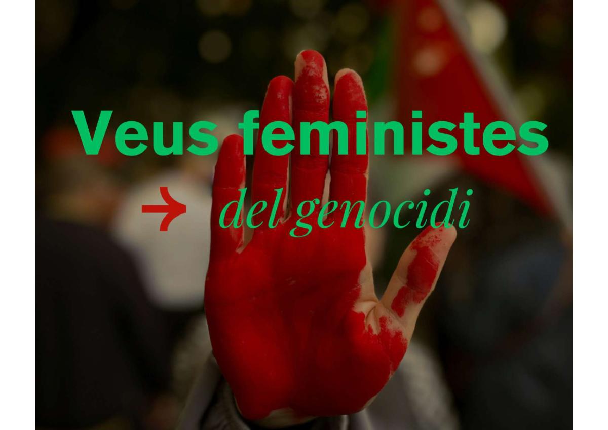 Veus feministes del genocidi