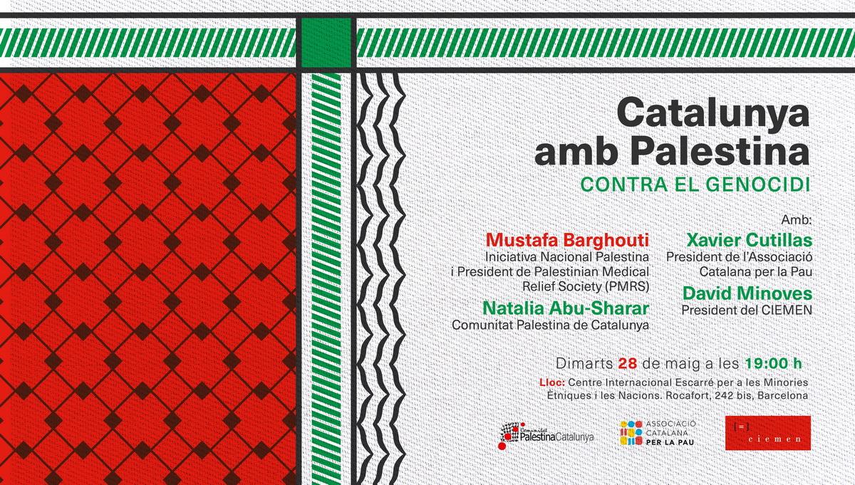 contra el genocidi / catalunya amb palestina