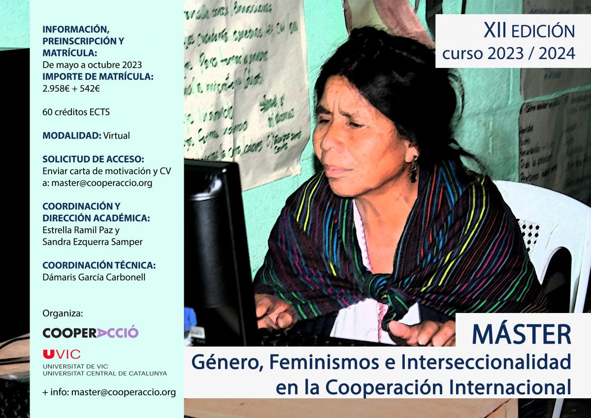 Máster de Género, Feminismos e Interseccionalidad en la Cooperación Internacional